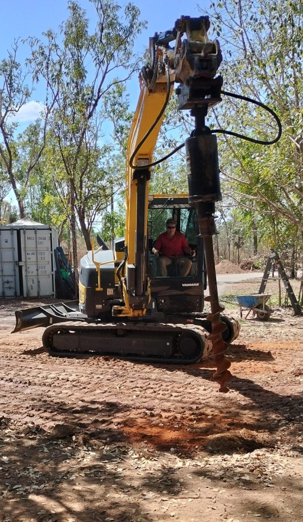 AUGER HOLE DRILLING DARWIN NT