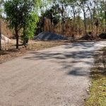 Driveway being built on property in Darwin