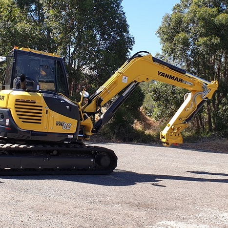 Our 9 tonne excavator for hire